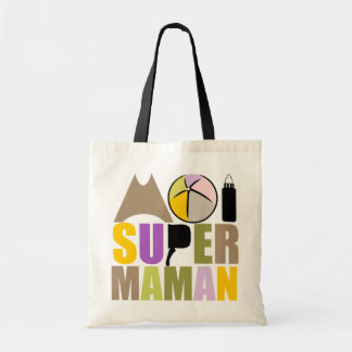 Sac Moi Super Maman - Logo Couleurs Nature トートバッグ