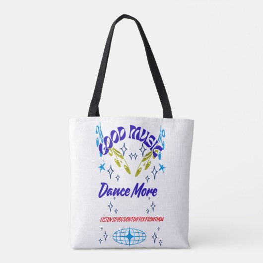 Sac, Music Dance トートバッグ (裏面)