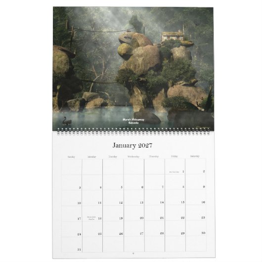 Sacada 2007のカレンダー カレンダー (1月 2027)