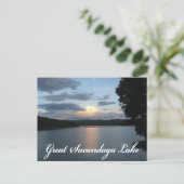 Sacandaga Clouds Postcard ポストカード (スタンド正面)