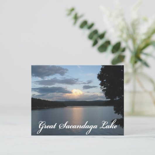 Sacandaga  Clouds Postcard ポストカード (スタンド正面)