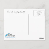 Sacandaga Clouds Postcard ポストカード (裏面)