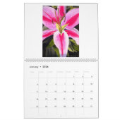 Sacha Grosselの芸術による花の芸術のカレンダー カレンダー (1月 2026)