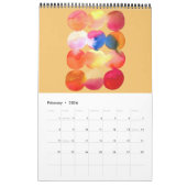 Sacha Grossel著水彩画の近代美術のカレンダー カレンダー (2月 2026)