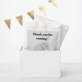 Sachet cadeau personnalisé pour une fête d'anniver フェイバーバッグ