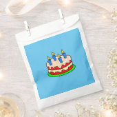 Sachet en plastique フェイバーバッグ (クリップ留めされた状態)