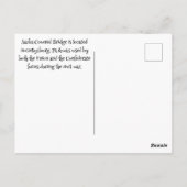 Sachs Covered Bridge ポストカード (裏面)