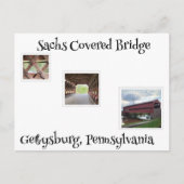 Sachs Covered Bridge ポストカード (正面)