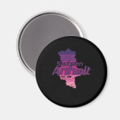 Sachsen Anhalt Bundesland Deutschland Stadt マグネット (正面/裏面)