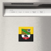 Sachsen-Anhalt Flagge マグネット (インサイチュ (食洗機))