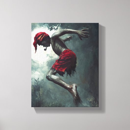 Saci (Impressão semelhante à pintura à mão) キャンバスプリント (正面)