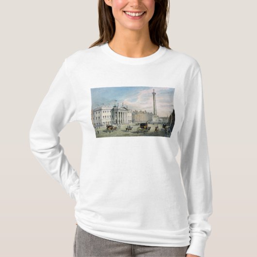 Sackvilleの通り、ダブリン Tシャツ (正面)