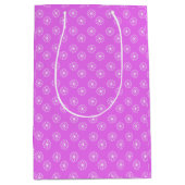 Sacola de  Presente Rosa Fosco ミディアムペーパーバッグ (正面)