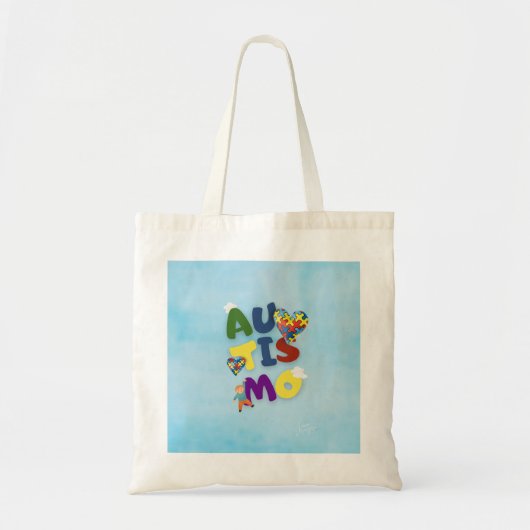 Sacola Mãe de Autista トートバッグ (正面)