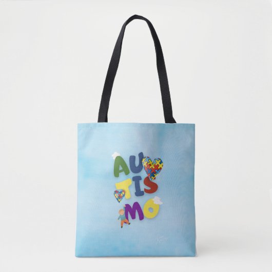 Sacola Mãe de Autista トートバッグ (正面)