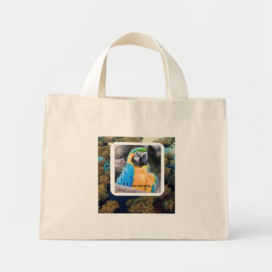 Sacola Mini Arara ミニトートバッグ (正面)