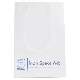 Sacola para Presente Mon Space Web ミディアムペーパーバッグ