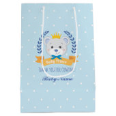 Sacola para presentes “Baby Prince Bear ” ミディアムペーパーバッグ (裏面)