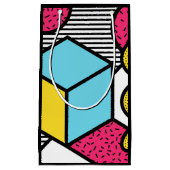 Sacola Presente P Brilho Fashion 80s e 90s v01 スモールペーパーバッグ (正面)