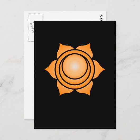 Sacralチャクラ ポストカード (正面/裏面)