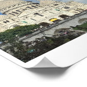 Sacre Coeur, Montmartre, Paris, France ポスター (角)