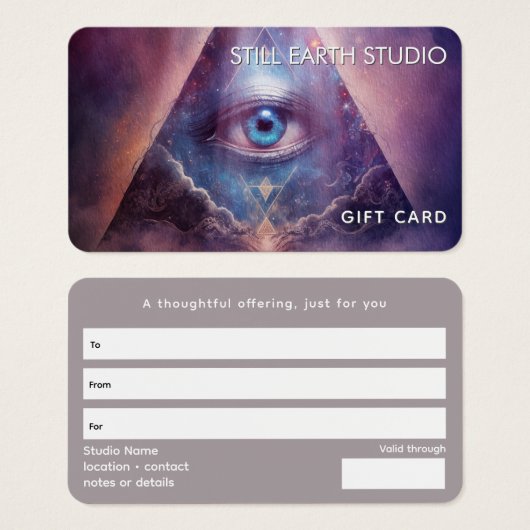 Sacred Axis | Third Eye Design (正面&裏面)