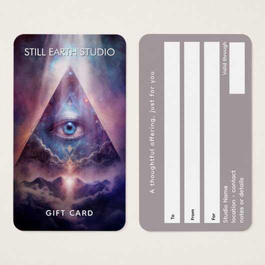 Sacred Axis | Third Eye Design (正面&裏面)