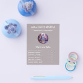 Sacred Axis | Third Eye Design チラシ (シングル)