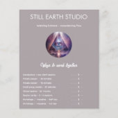 Sacred Axis | Third Eye Design チラシ (正面)