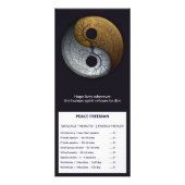 Sacred Balance | 陰陽シンボル ラックカード (正面)