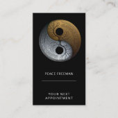 Sacred Balance | 陰陽シンボル 名刺 (正面)