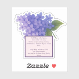 Sacred Blooms Lilac - Hail Mary シール