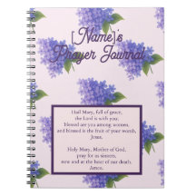 Sacred Blooms Lilac - Hail Mary Journal