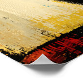 Sacred Bottle Contemporary Abstract Expressionism ポスター (角)