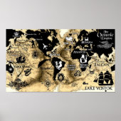 Sacred Breath Series World Map ポスター (正面)