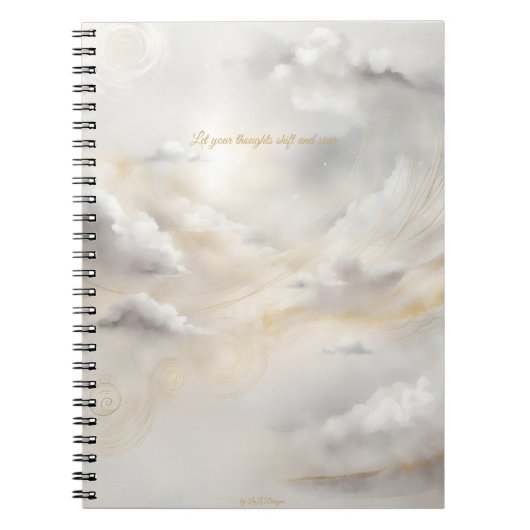 Sacred Cloud Veil Journal ノートブック (正面)