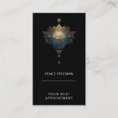 SACRED CONVERGENCE | 錬金術の蓮のシンボル 名刺 (正面)