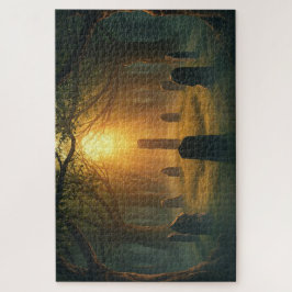 Sacred Druid Circle Jigsaw Puzzle ジグソーパズル