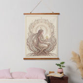 Sacred Earth Mother 吊り下げ型タペストリー (寝室)