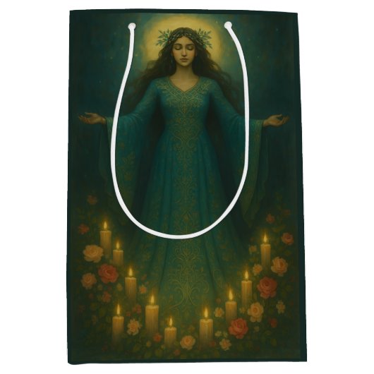 Sacred Feminine ミディアムペーパーバッグ (正面)