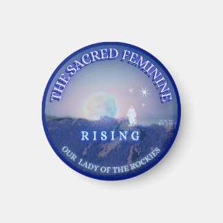 Sacred Feminine Rising Our Lady Guadalupe Inspired マグネット