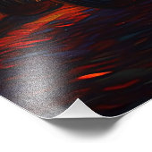 Sacred Fire Beneath the Starry Night フォトプリント (角)