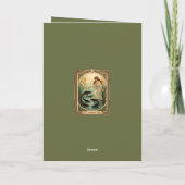 Sacred Fish of Saint Dwynwen's Well in Wales カード (裏面)