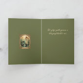 Sacred Fish of Saint Dwynwen's Well in Wales カード (内部)