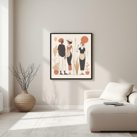 Sacred Form – Modern Feminine Geometry ポスター