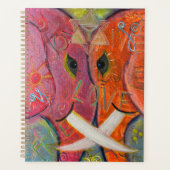 Sacred Geometry Elephant Original ART Planner プランナー手帳 (正面)