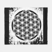 Sacred Geometry Fleece フリースブランケット (正面(横))