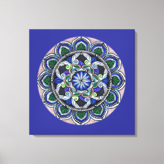 Sacred Geometry Mandala キャンバスプリント