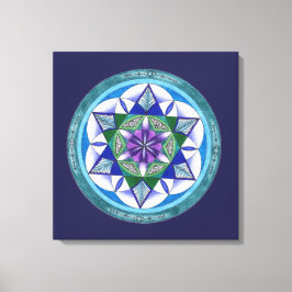 Sacred Geometry Mandala キャンバスプリント