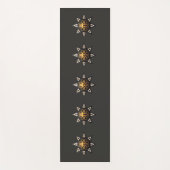 🌟Sacred Geometry Mandala – Timeless Golden Star ヨガマット (正面)